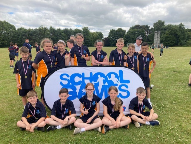 Picture of pupils at School Games Event